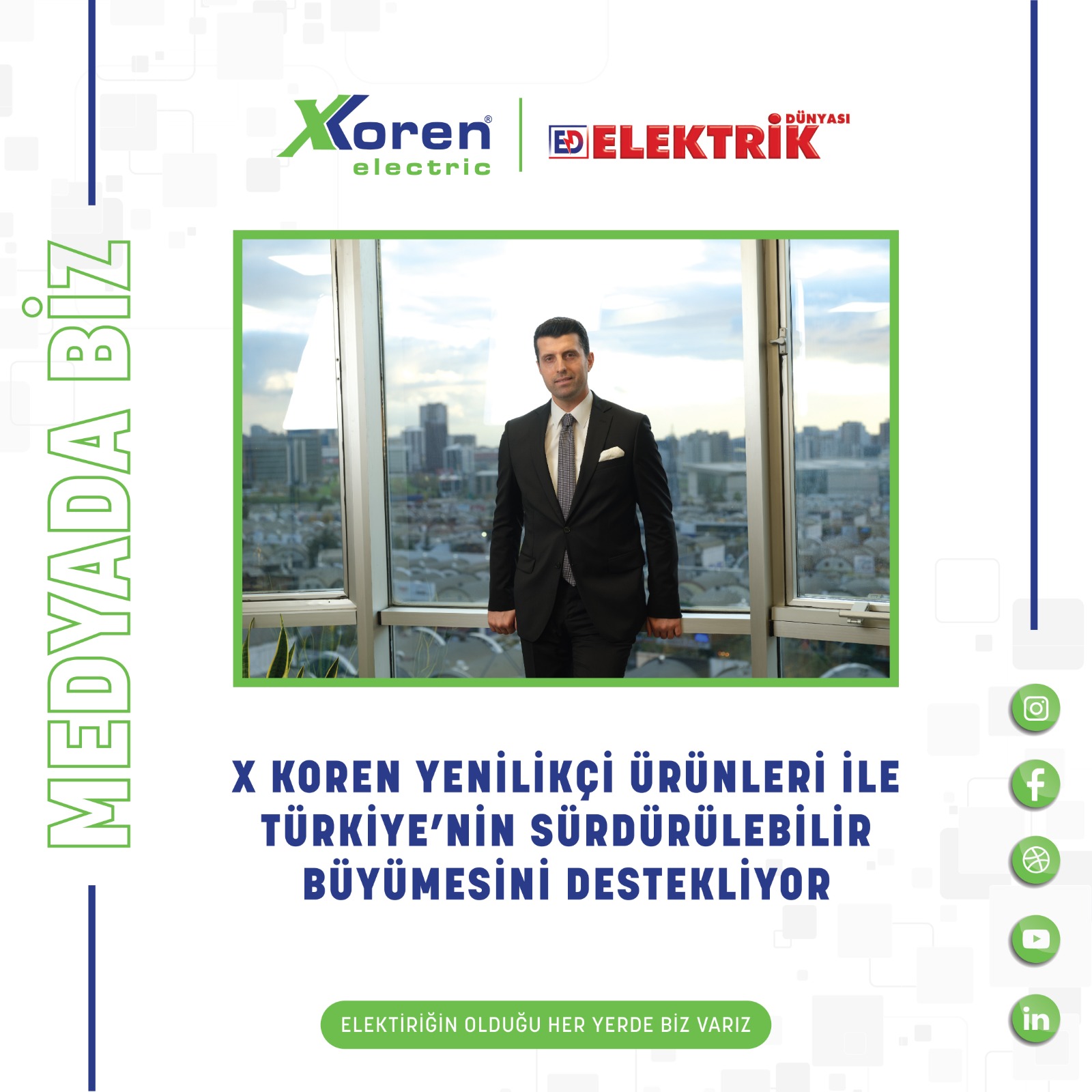 X Koren Yenilikçi Ürünleri İle Türkiye'nin Sürdürülebilir Büyümesini Destekliyor