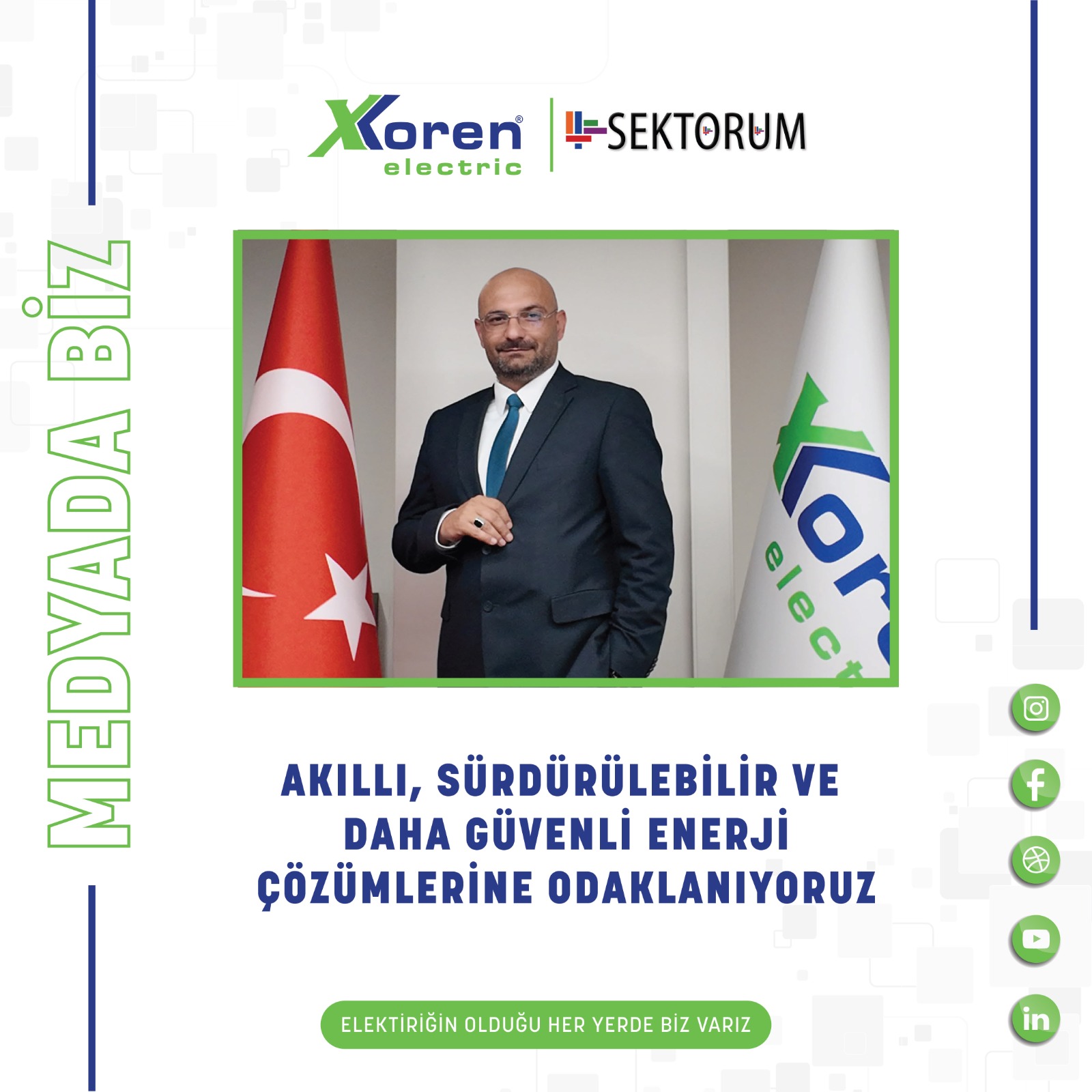 Akıllı Sürdürülebilir Ve Daha Güvenli Çözümlerine Odaklanıyoruz