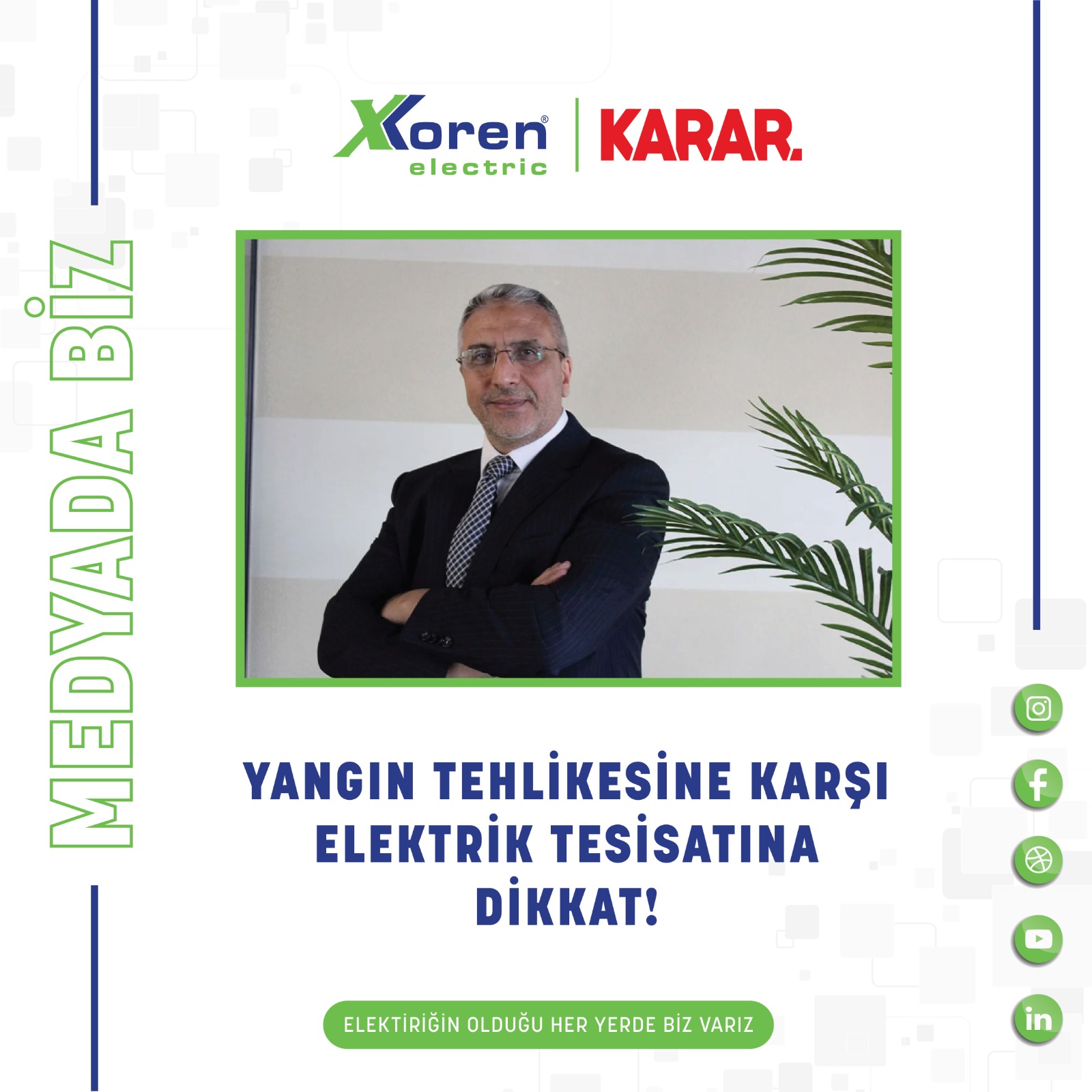 Yangın Tehlikesine Karşı Elektrik Tesisatına Dikkat