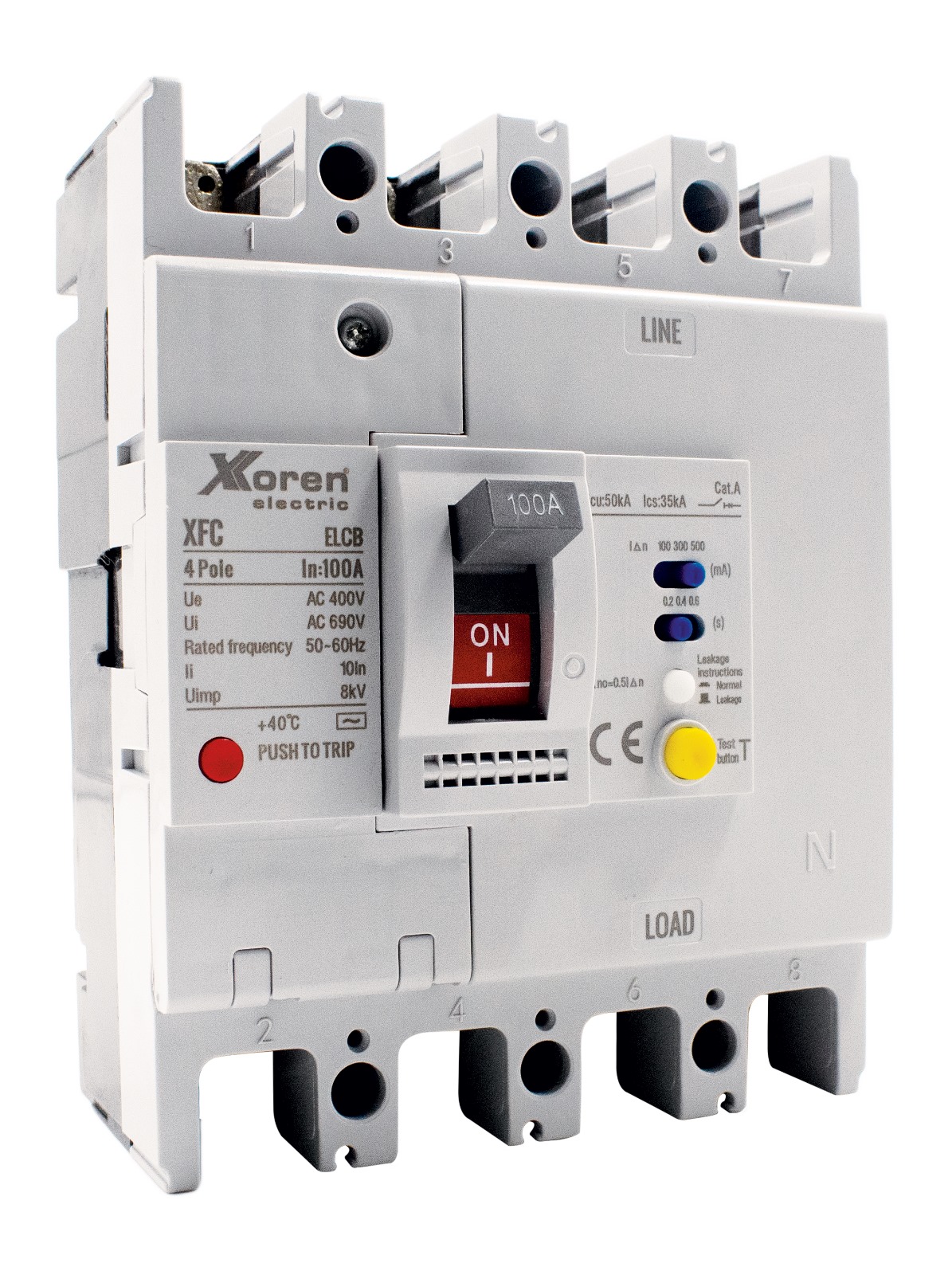 Kaçak Akım Korumalı Kompakt Şalterler